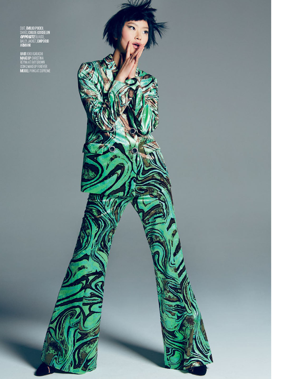 Fun Color Fashion Story - Vogue Arabia Magazine - Model Pong Lee I Greg Sorensen I Fashion & Beauty Photographer I NYC