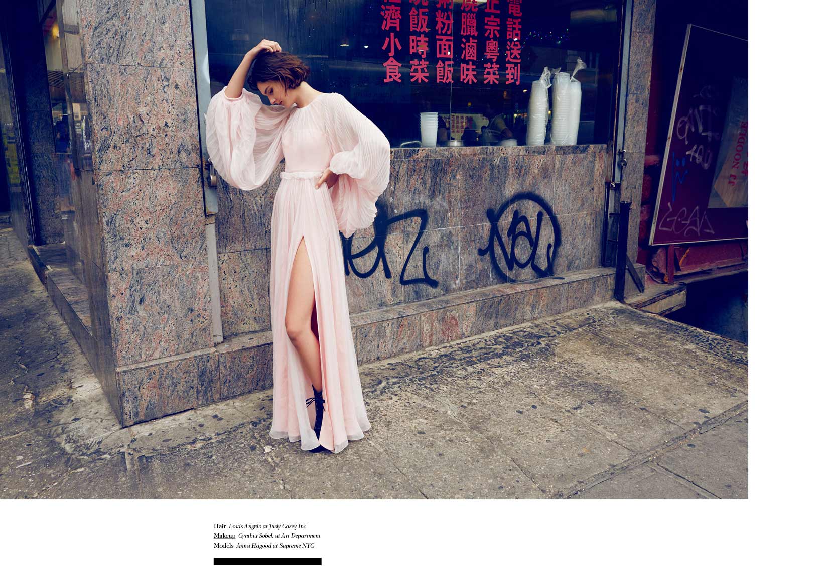 Chinatown Fashion Story - Make Magazine - Model Anna Hagood I Greg Sorensen I Fashion & Beauty Photographer I NYC