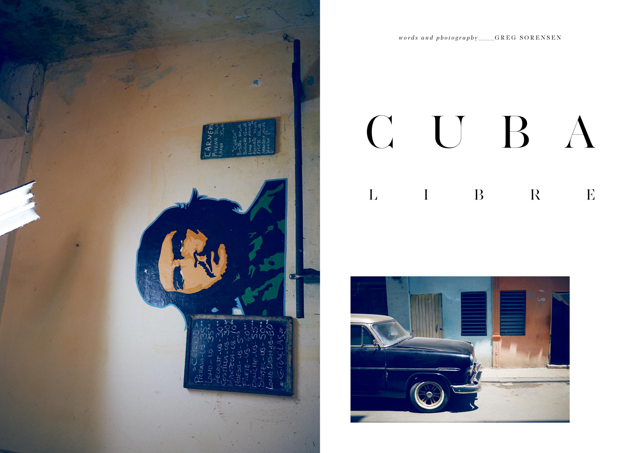 Lifestyle Travel Story - Make Magazine - Havana Cuba I Greg Sorensen I Fashion & Beauty Photographer I NYC