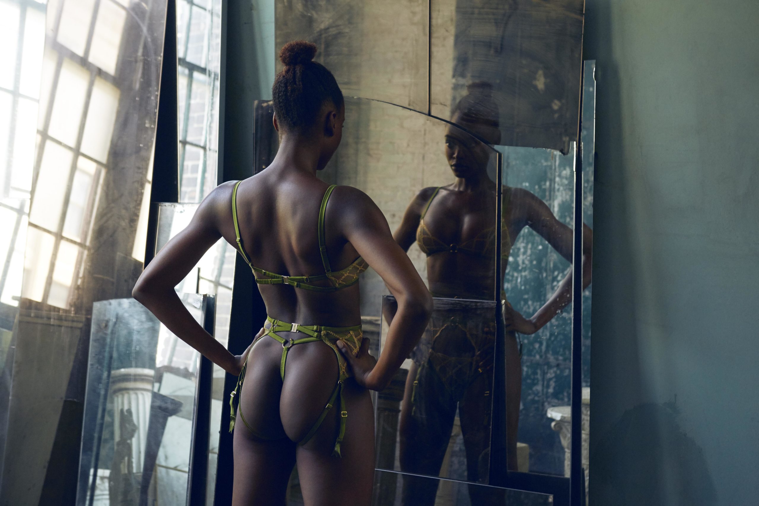 Studio Pia for Journelle Lingerie Campaign featuring model Nneoma Anosike I Greg Sorensen I Fashion & Beauty Photographer I NYC